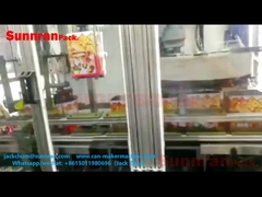 स्क्वायर कैन उत्पादन लाइन 10-20L सामान्य कैन बनाने के लिए