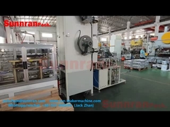 आयताकार और वर्ग अंत बनाने के लिए डिब्बा ढक्कन अस्तर मशीन