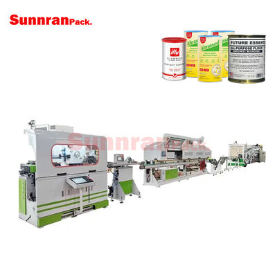Automatic Food Can Making Line for Milk Powder Can Canned Food Olive Oil Making Machines
